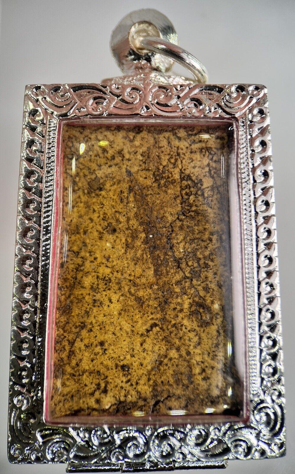 Old Thailand Thai Buddha Charm Clay Statue Amulet | Height 5.5cm