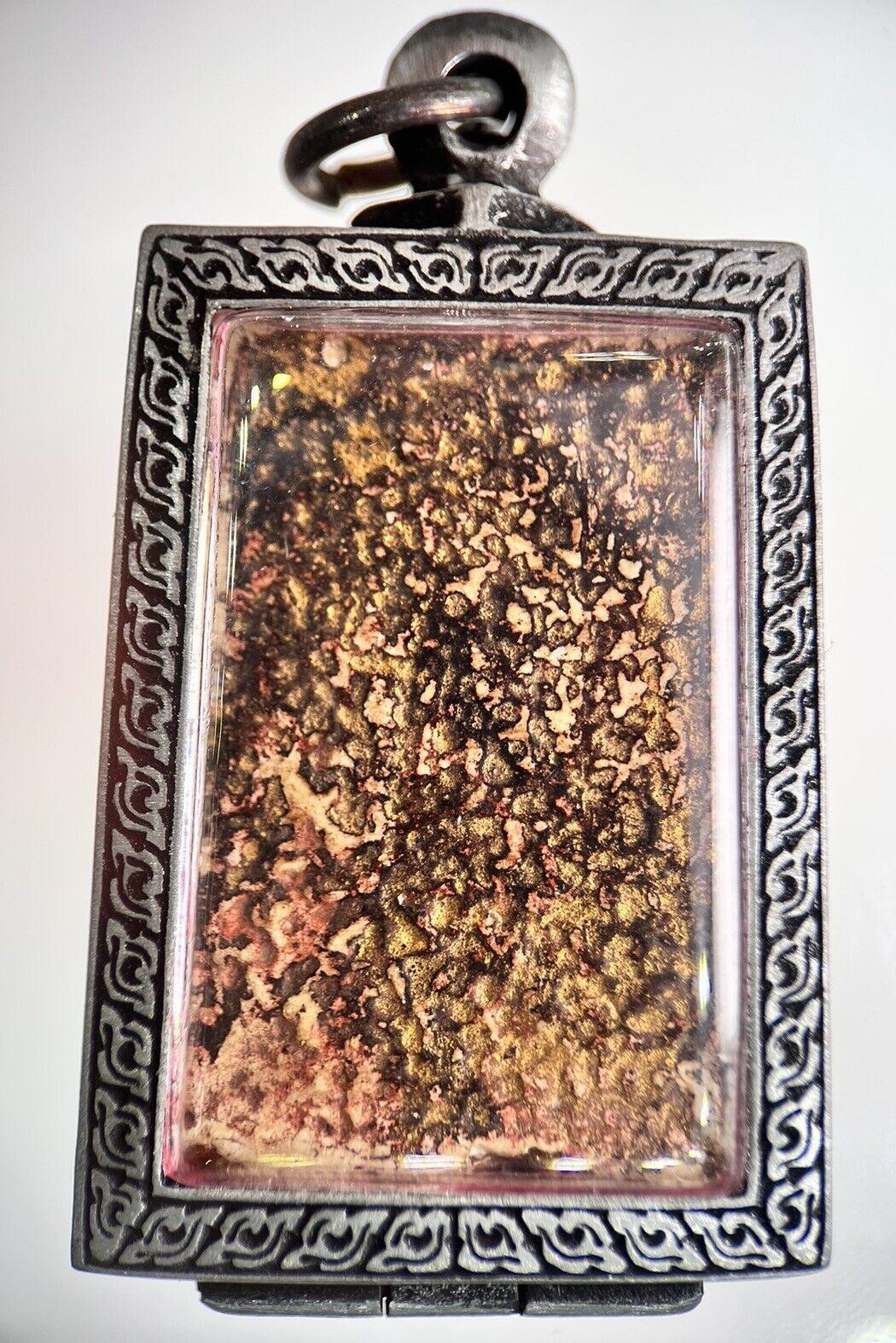 Old Thailand Thai Buddha Charm Clay Statue Amulet | Height 5.5cm