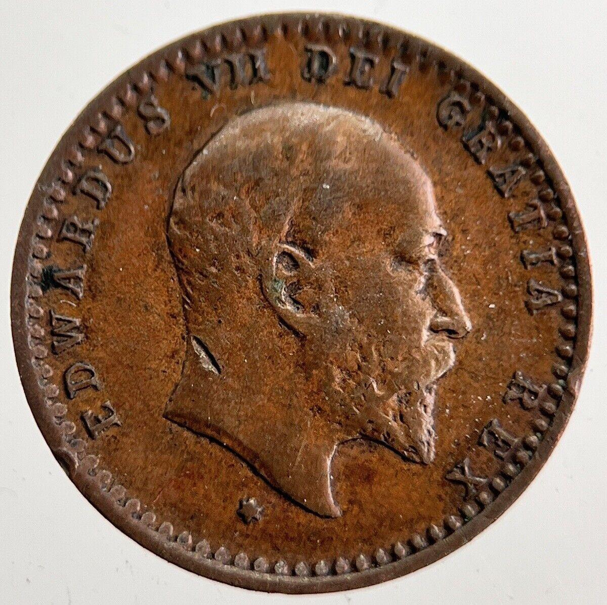 Old Toy Money Mini Edward VII Sovereign Coin | Very High Grade | a8150