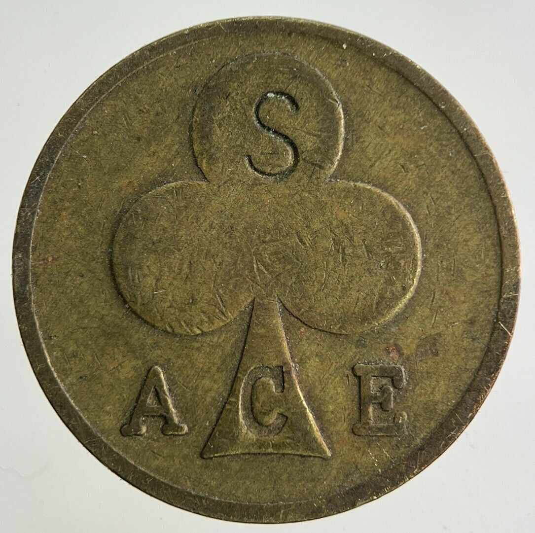 Old Vintage Ace London Bikers Cafe Token Coin | Fine Collectable Grade