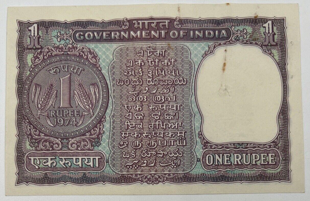 Old Vintage India 1 Rupee Banknote | Collectable Grade