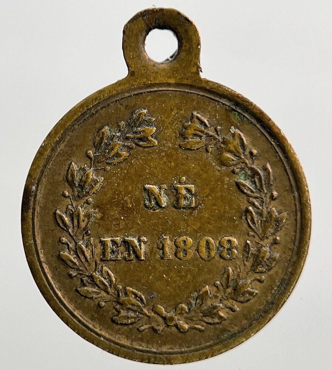 Rare Old Toy Money Napoleon III France Coin | Fine Collectable Grade