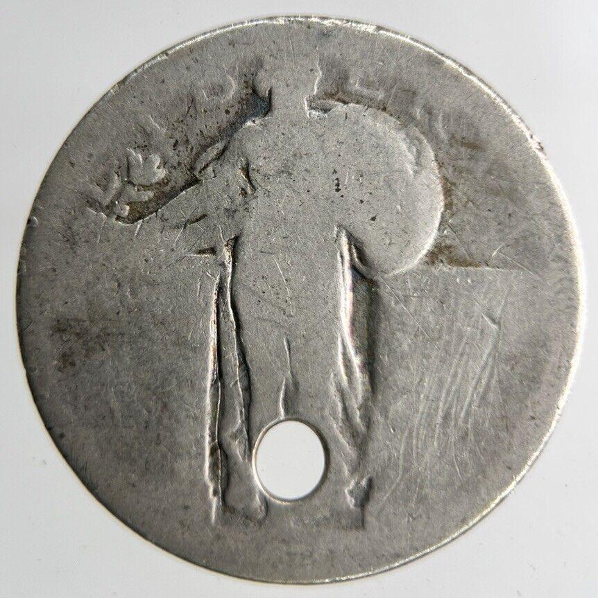 US USA Standing Liberty Quarter Silver Coin | Collectable Grade