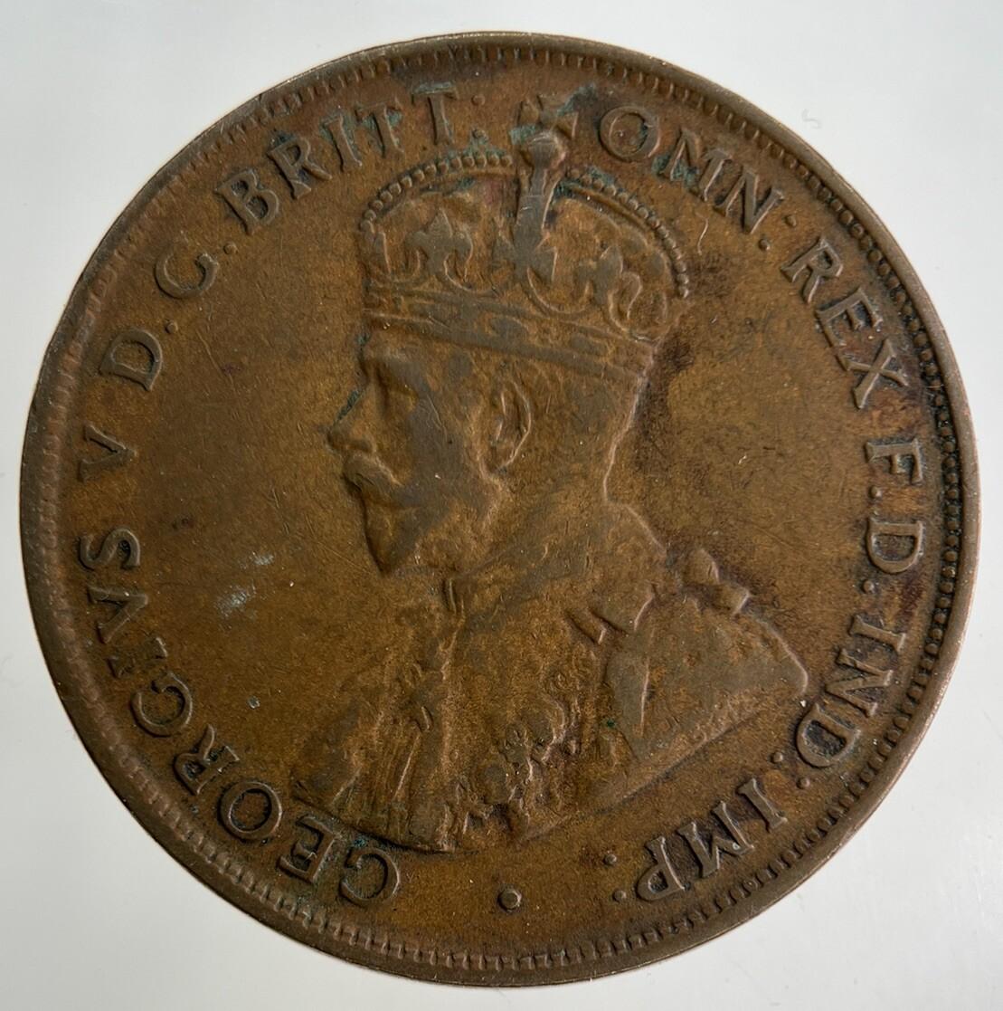 1927 Australia One Penny Coin | Fine Collectable Grade