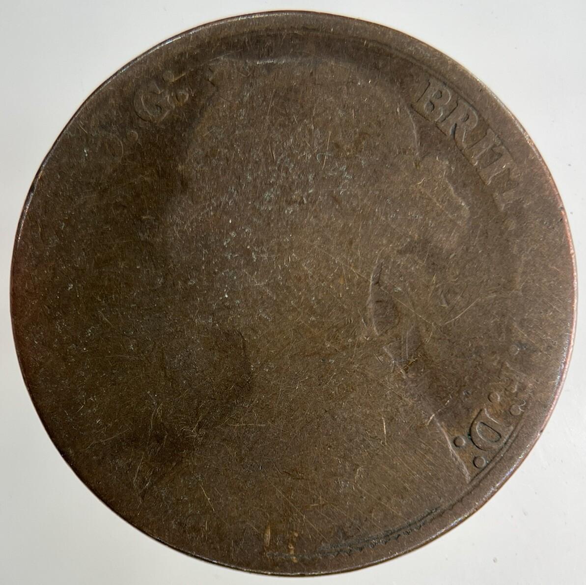 1879 Victoria One Penny Coin | Fair Grade