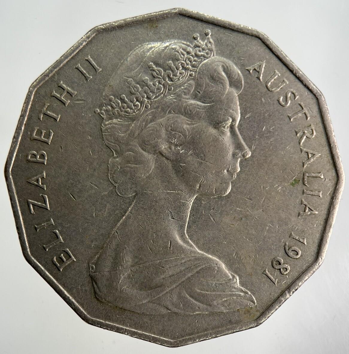 1981 Australia 50 Cents Coin | Fine Collectable Grade