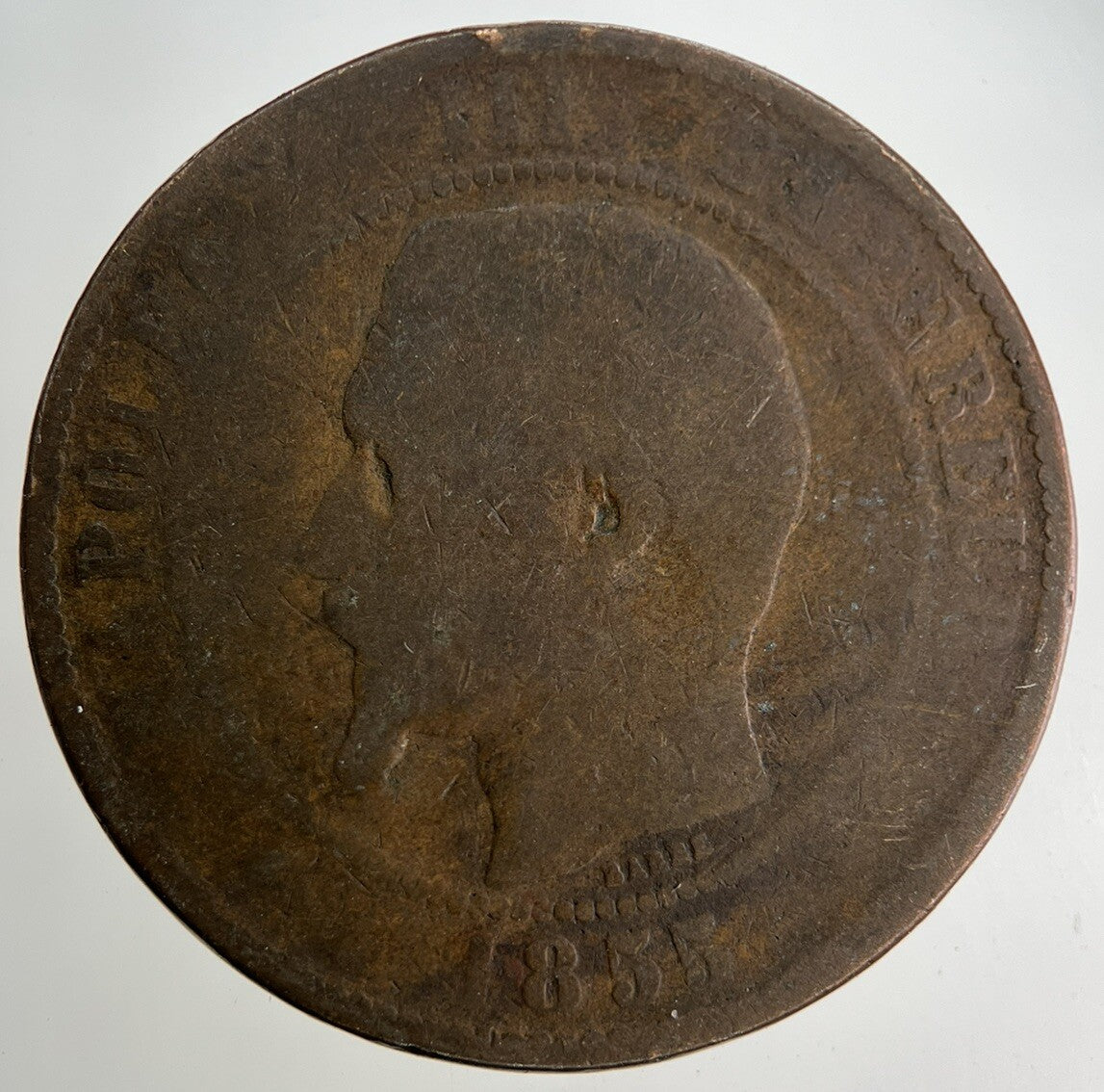 1855 France 10 Centimes Coin | Collectable Grade