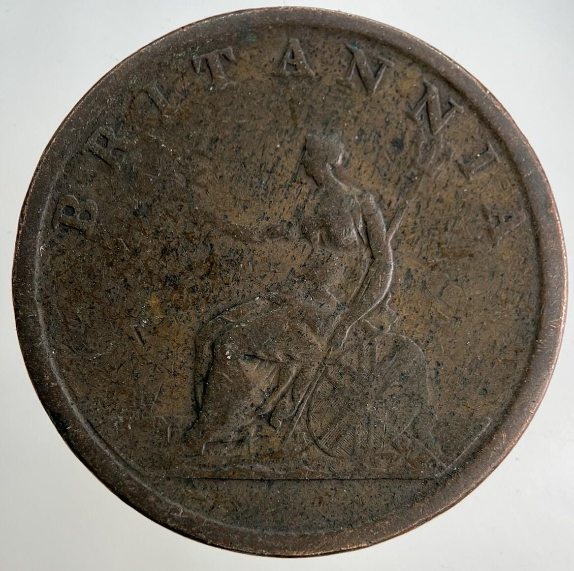 1807 George III 3rd Half-Penny Coin | Collectable Grade