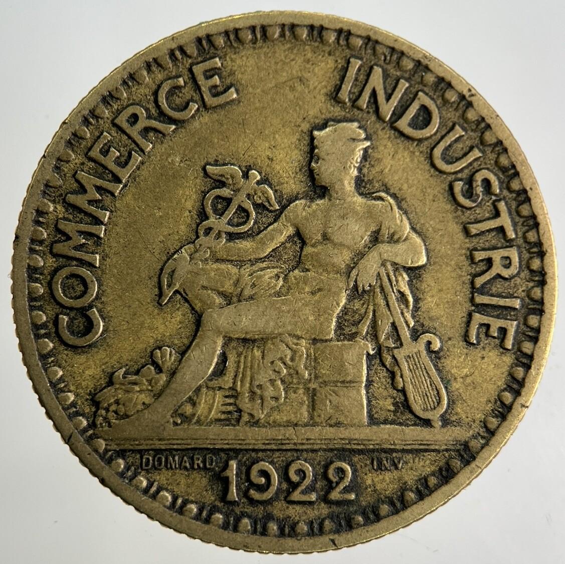 1922 France 2 Francs Coin | Fine Collectable Grade