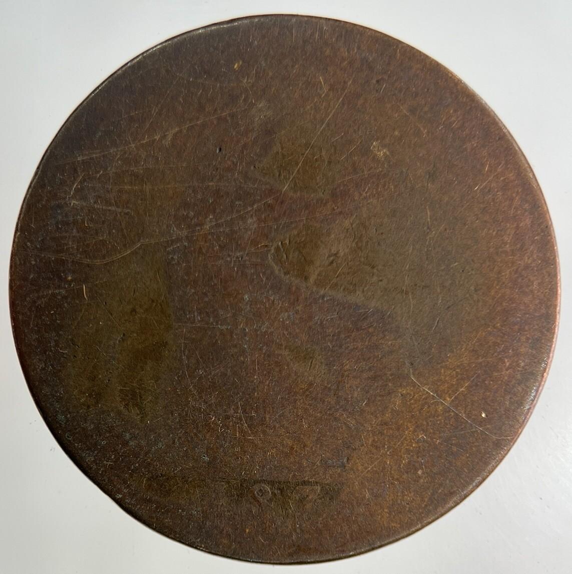 1878 Victoria One Penny Coin | Worn Grade