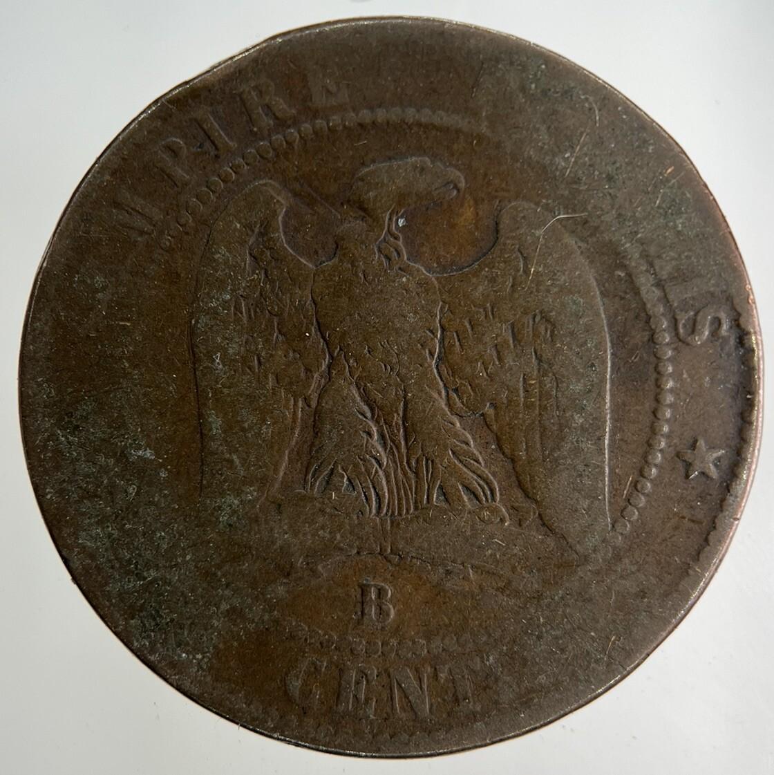 1854 France 10 Centimes Coin | Collectable Grade