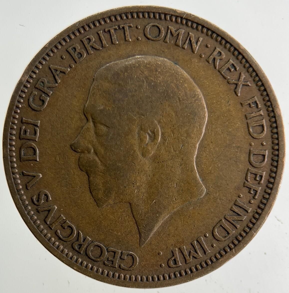 1936 George V Half-Penny Coin | Collectable Grade