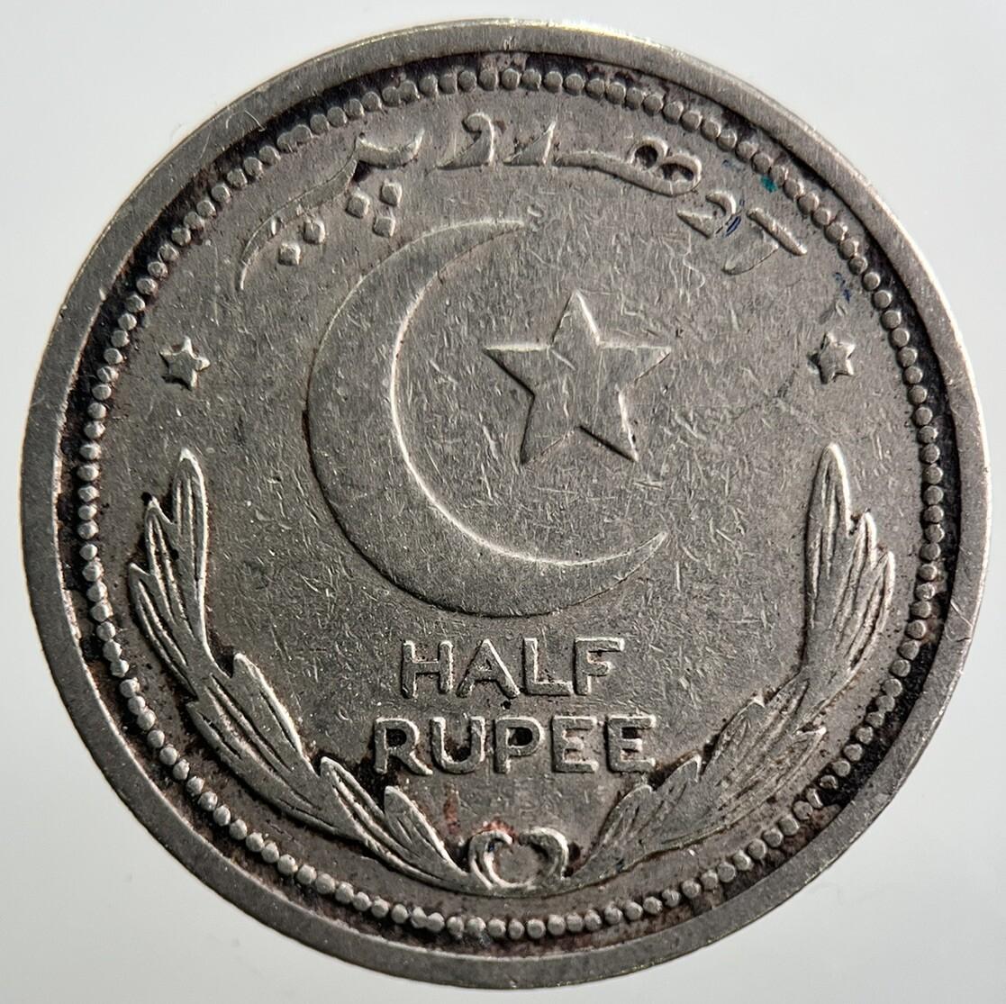 1948 Pakistan Half Rupee Coin | Collectable Grade | a3267