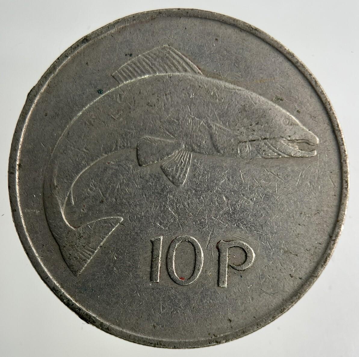 1969 Irish 10p Ten-Pence Coin | Fine Collectable Grade