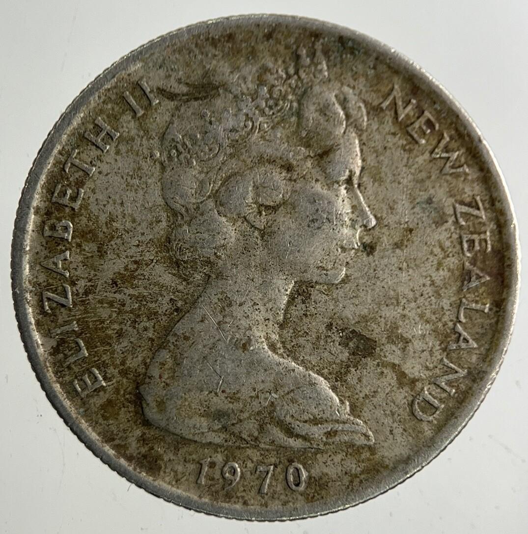 1970 New Zealand 5 Cents Coin | Fine Collectable Grade