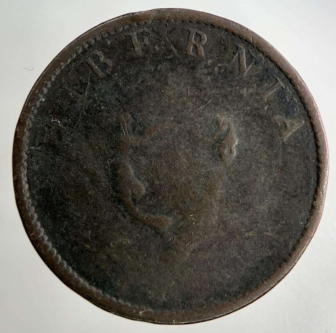 1805 Irish Half-Penny Coin | Collectable Grade