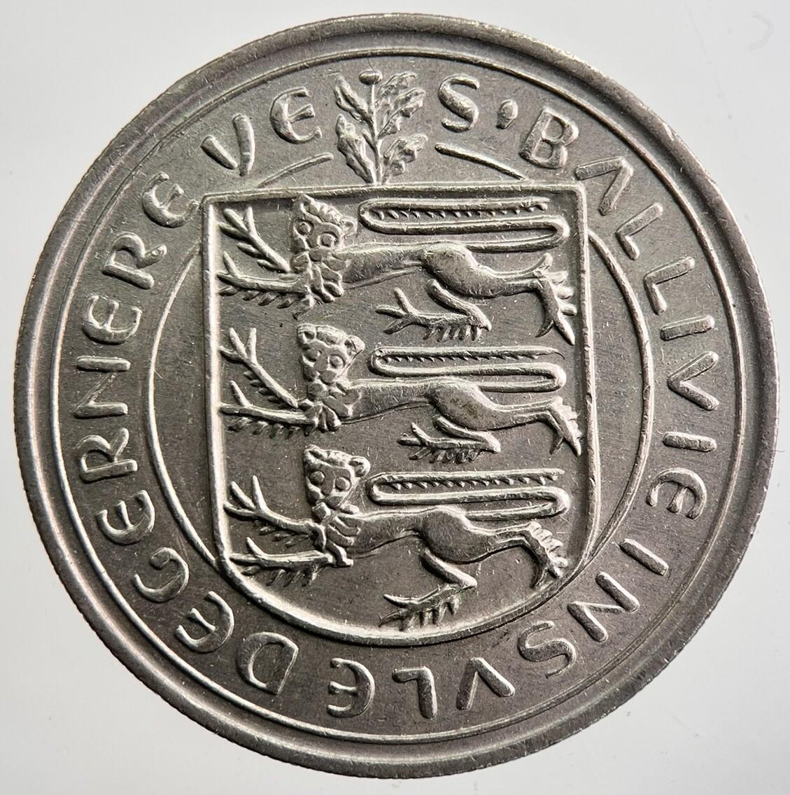 1968 Guernsey 10p 10 Ten Pence Coin | Fine Collectable Grade | a7490