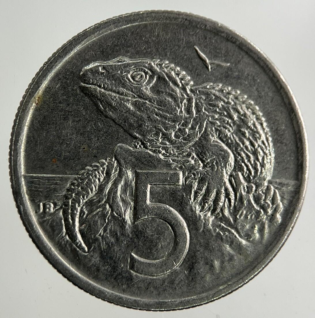 1994 New Zealand 5 Cents Coin | Fine Collectable Grade