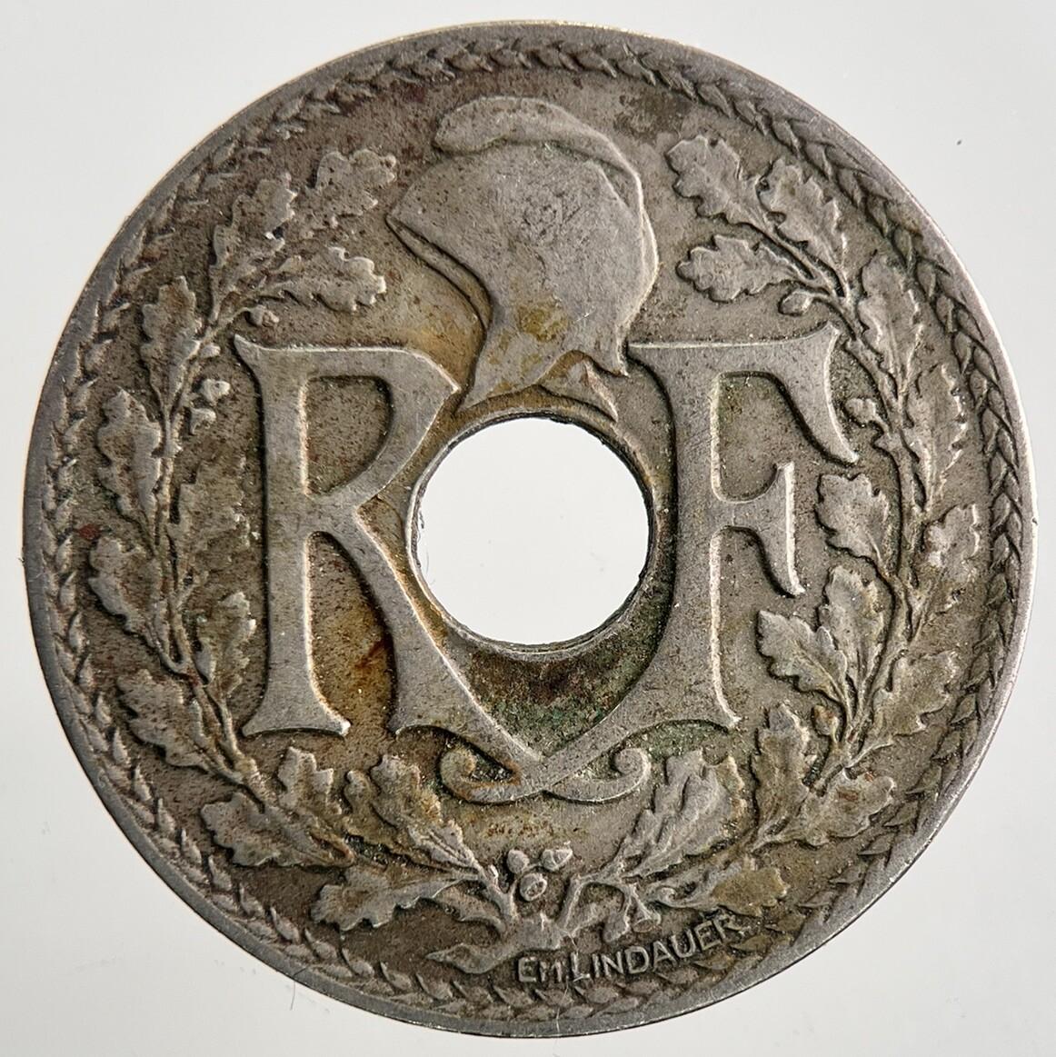 1932 France 5 Cents Centimes Coin | Very High Grade | a9830