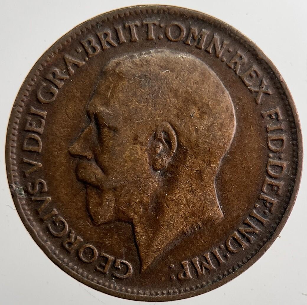 1915 George V Farthing Coin | Collectable Grade | a7381