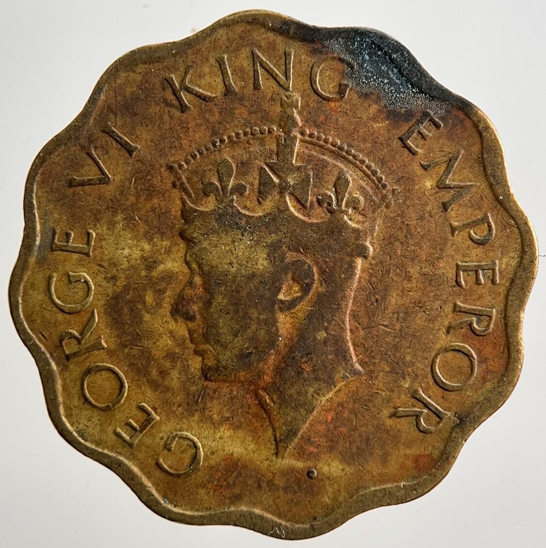 1945 India 1 One Anna Coin | Collectable Grade | a3311