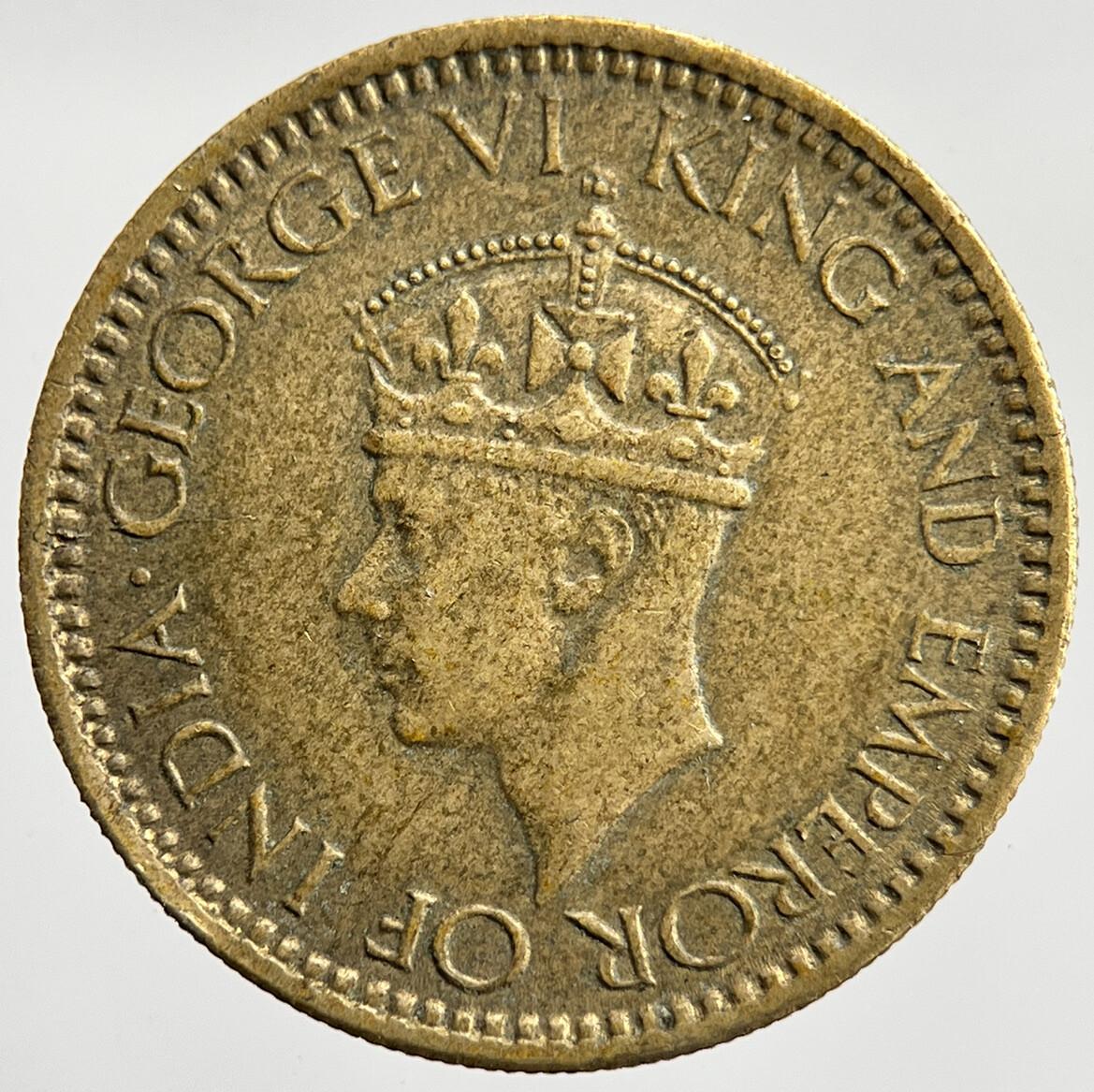 1943 Ceylon 25 Cents Sri Lanka Coin | Fine Collectable Grade