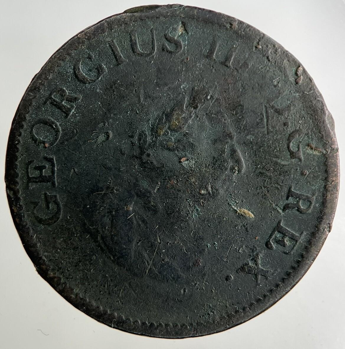 1806 Irish Half-Penny Coin | Collectable Grade