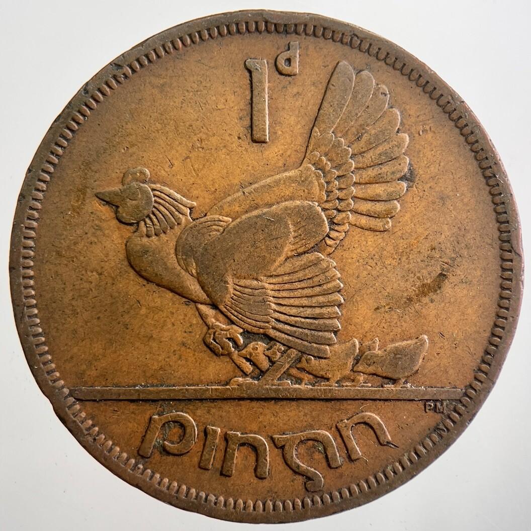 1950 Irish Penny Coin | Fine Collectable Grade | a7492