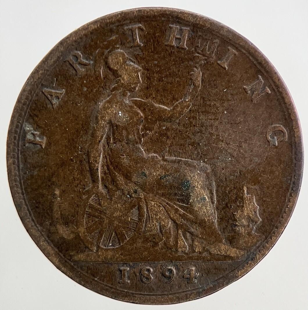 1894 Victoria Farthing Coin | Collectable Grade