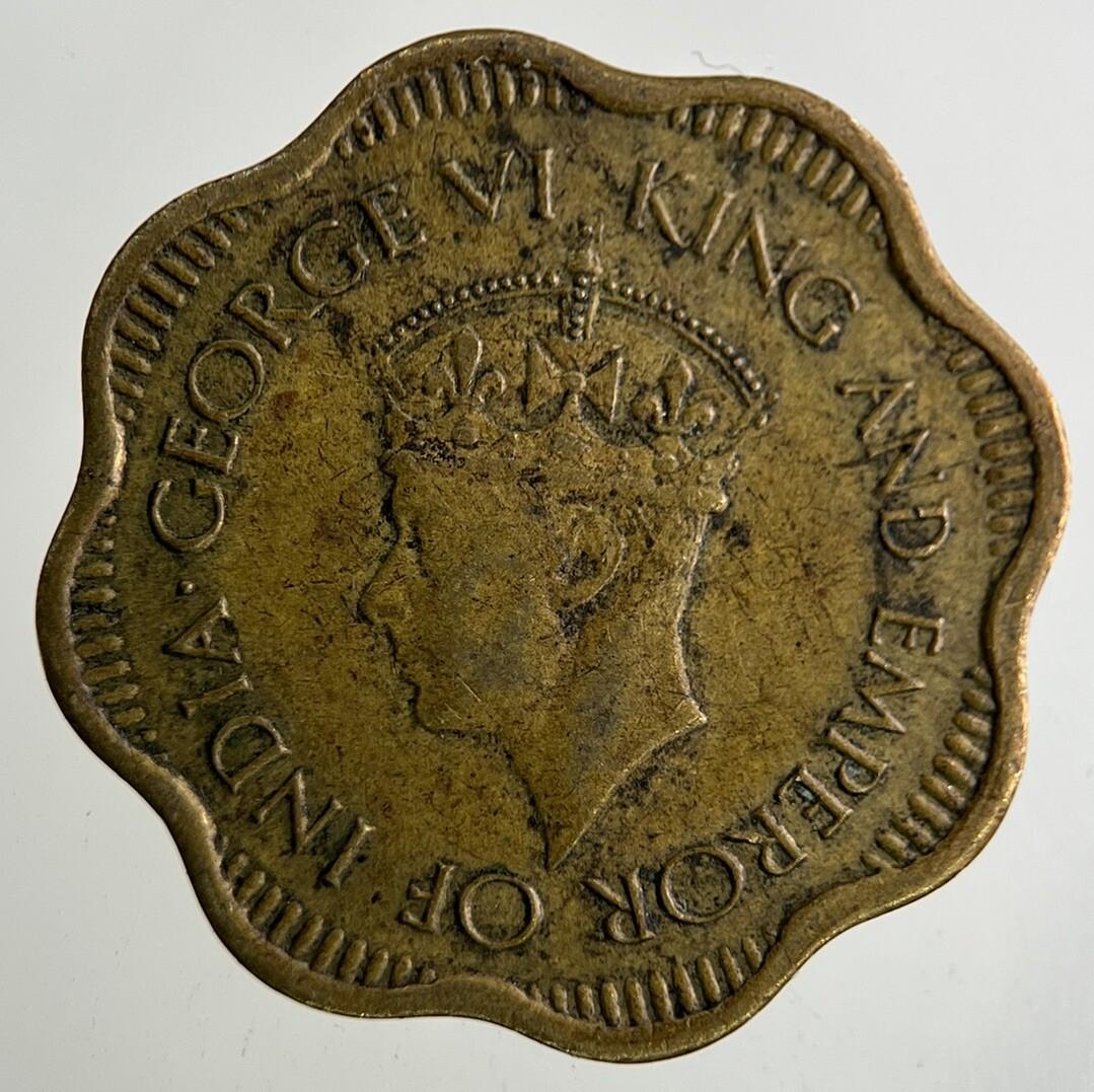 1944 Ceylon 10 Cents Coin | Fine Collectable Grade