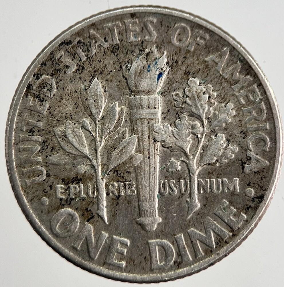 1947 US USA Roosevelt Dime Silver Coin | Very High Grade | a8316
