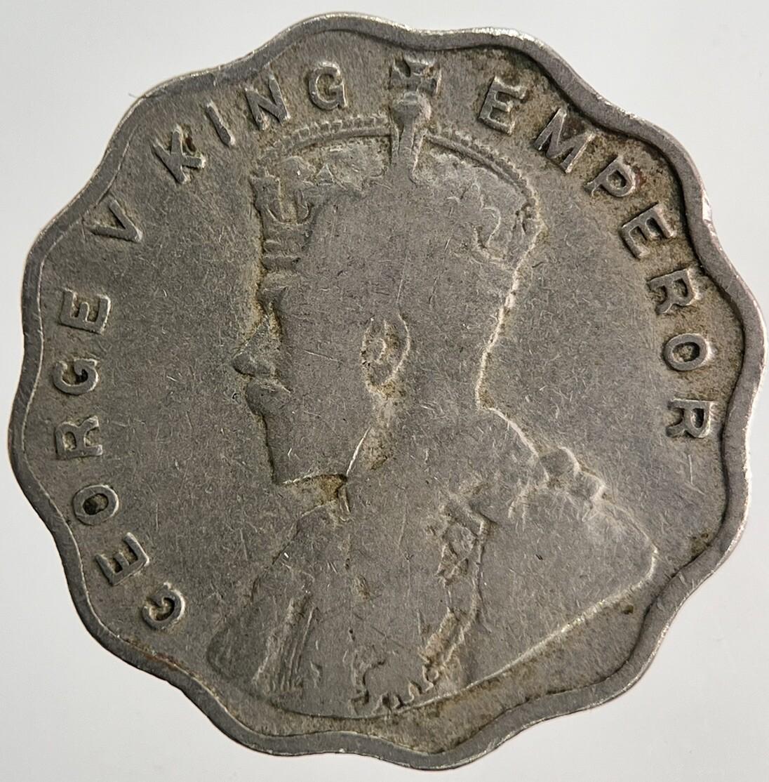 1916 India 1 Anna Coin | Collectable Grade