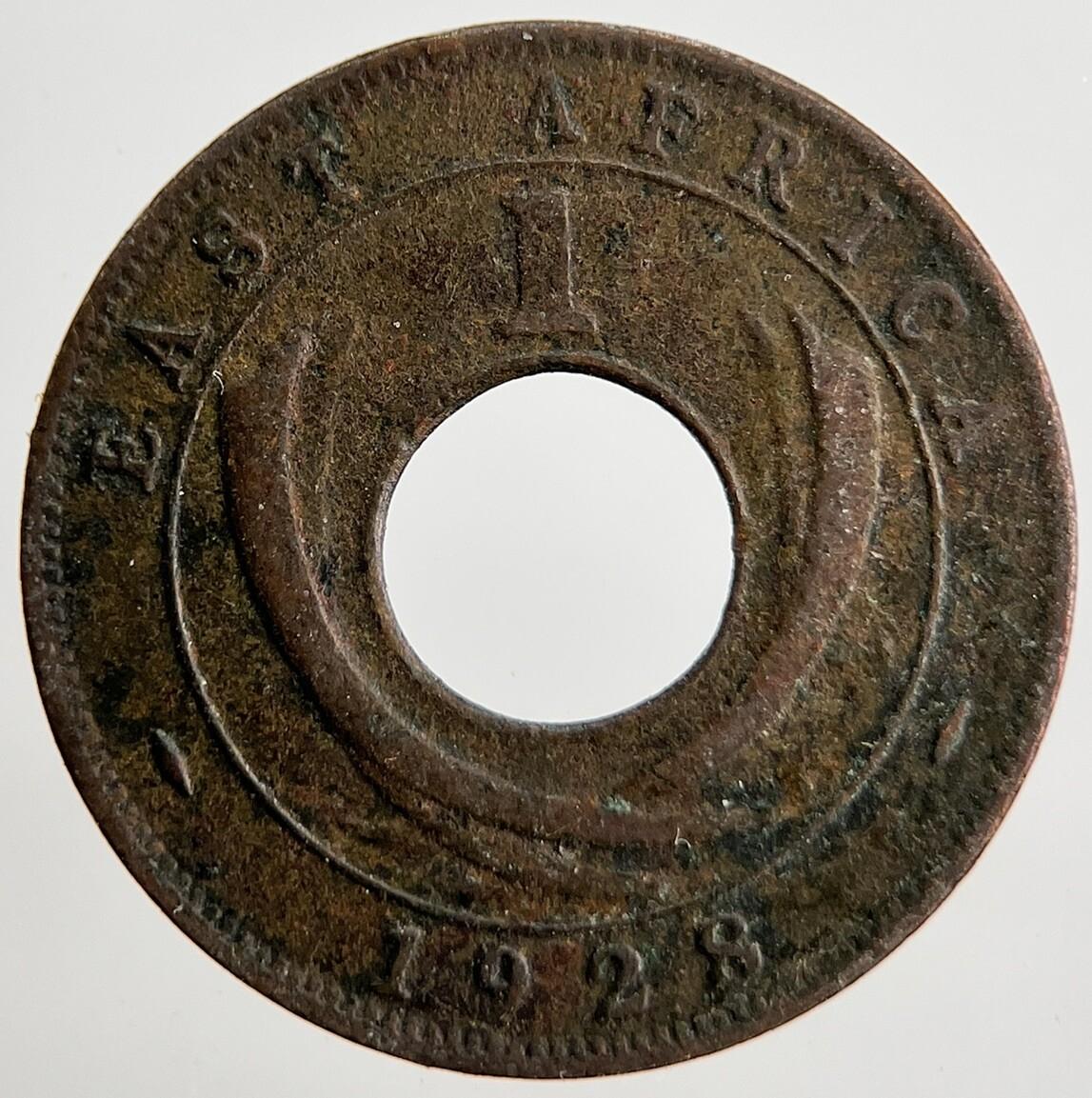 1928 East Africa One Cent Coin | Collectable Grade | a2508