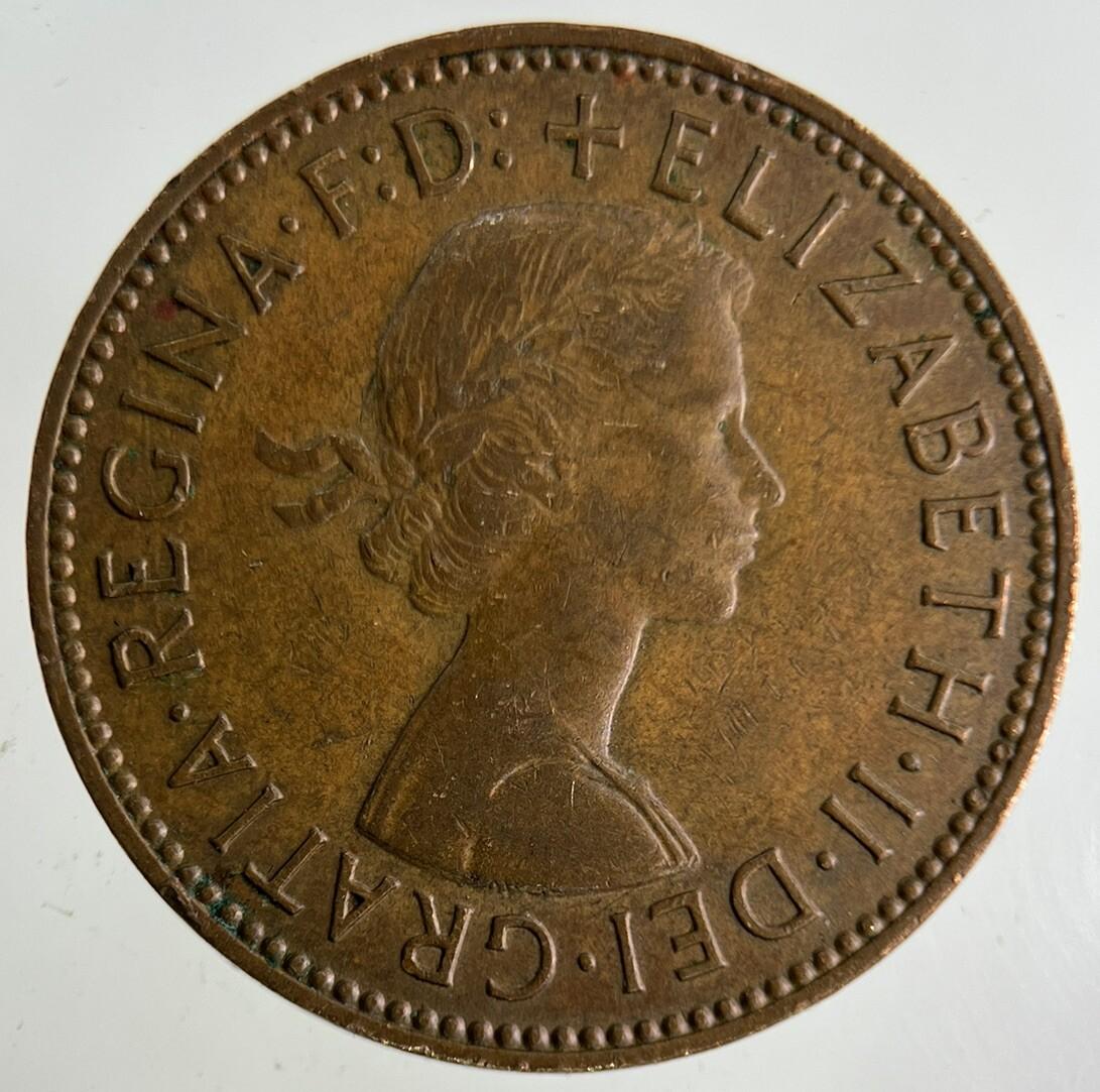 1967 Elizabeth II 2nd Half-Penny Coin | Fine Collectable Grade