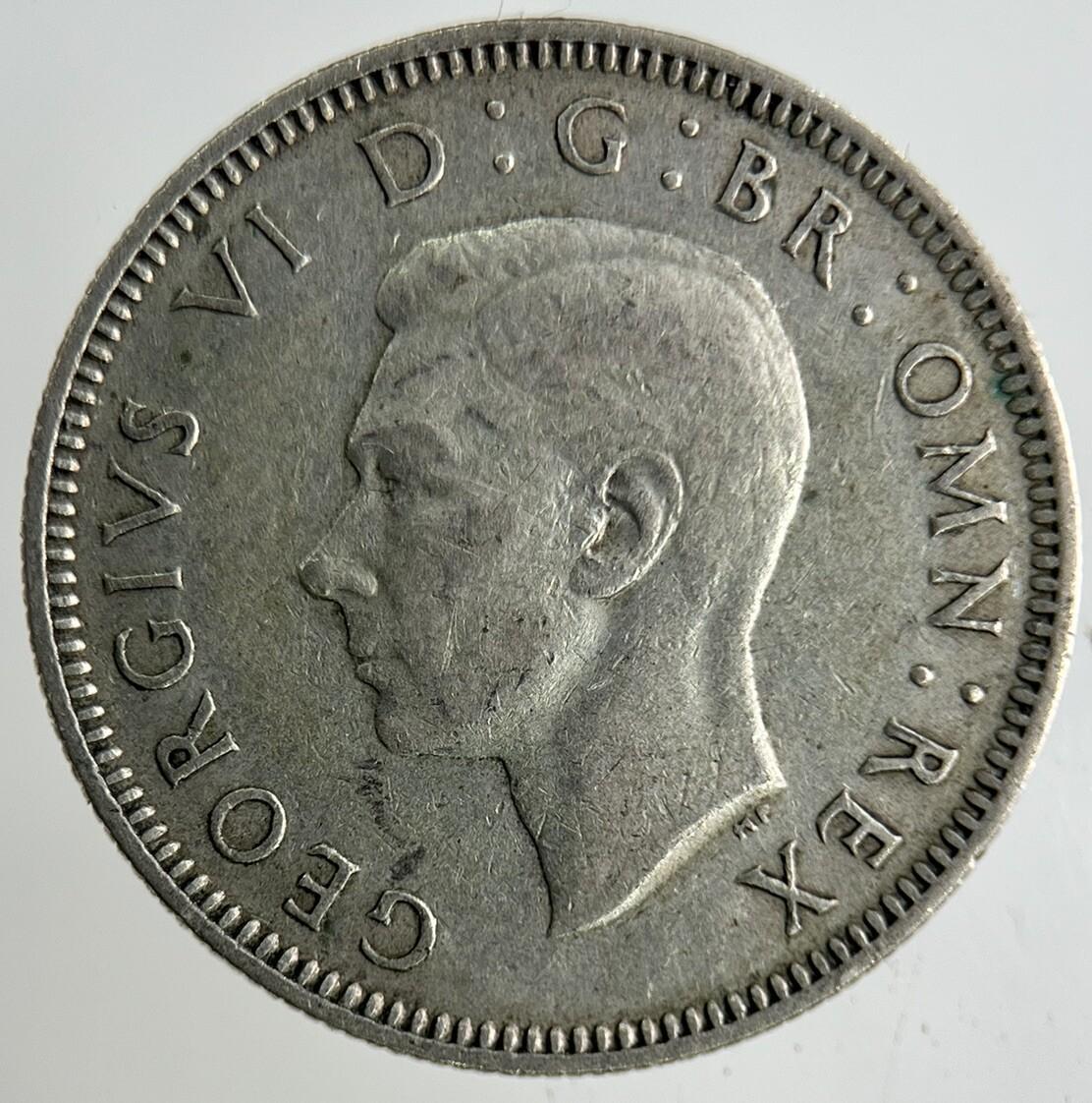 1945 George VI Shilling Silver Coin | Fine Collectable Grade