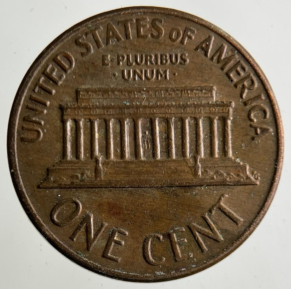 1972 US USA Lincoln One Cent Coin | Fine Collectable Grade