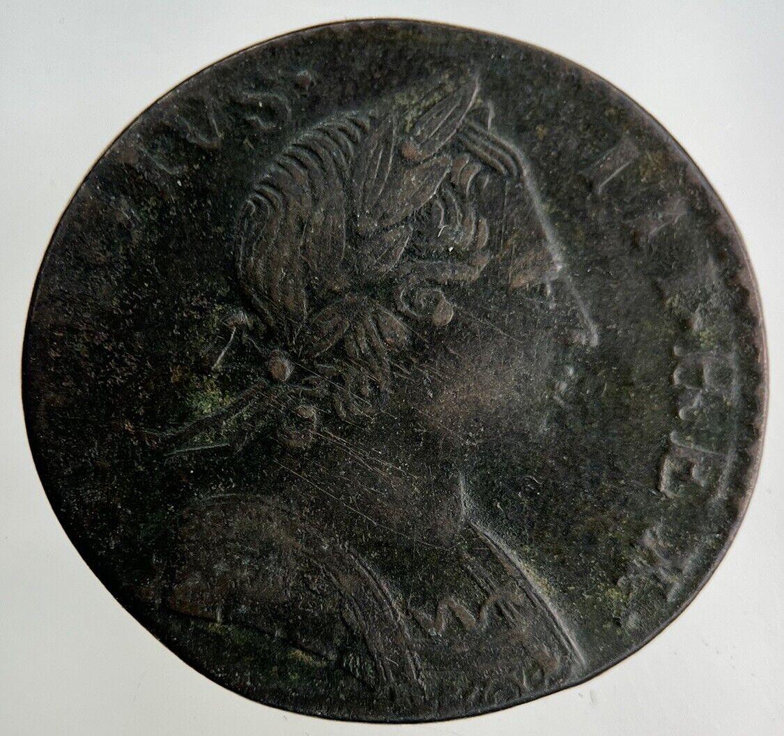 1775 George III 3rd Half-Penny Coin | Very High Grade