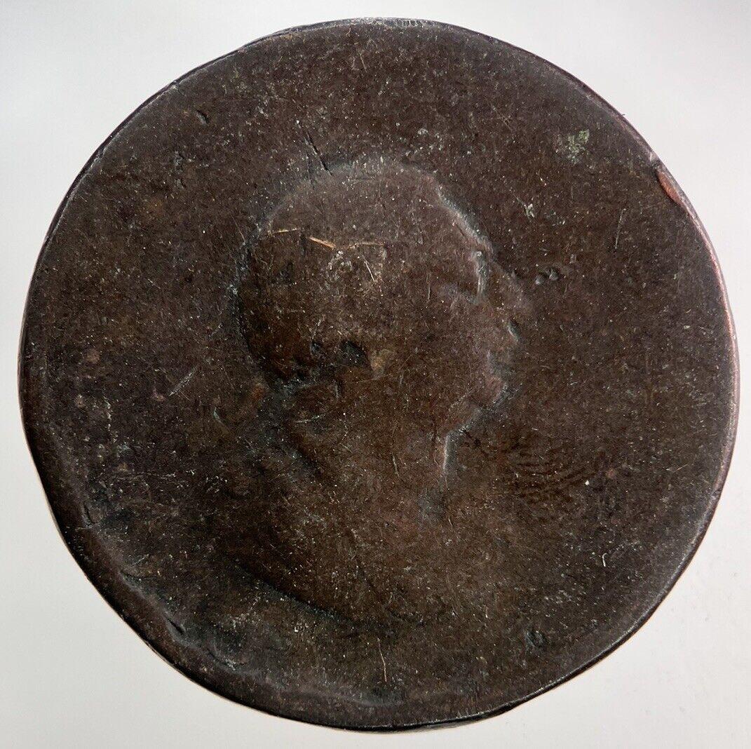 1799 George III 3rd Half-Penny Coin | Worn Grade