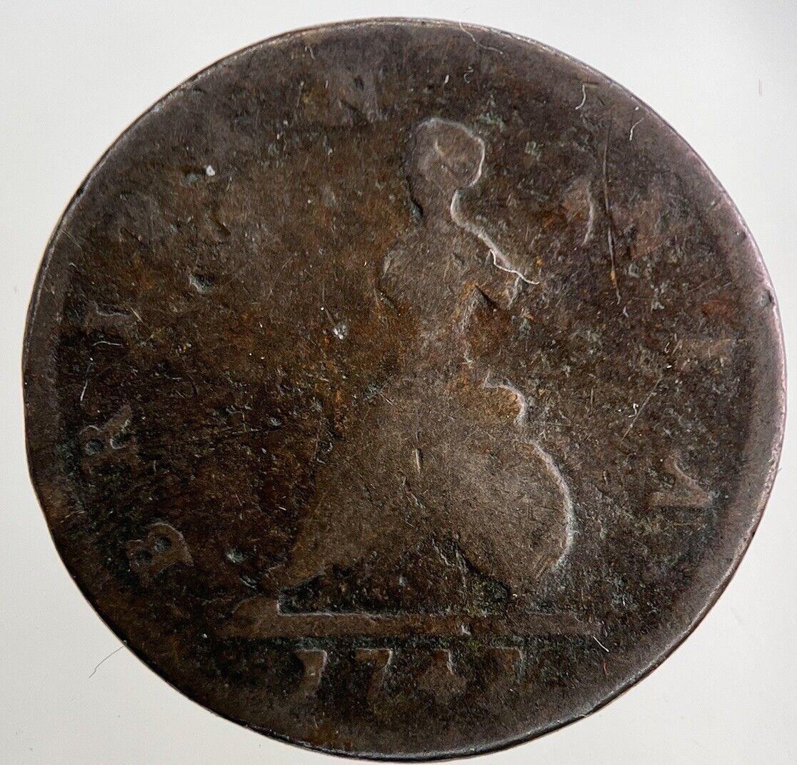 1741 George II 2nd Farthing Coin | Collectable Grade