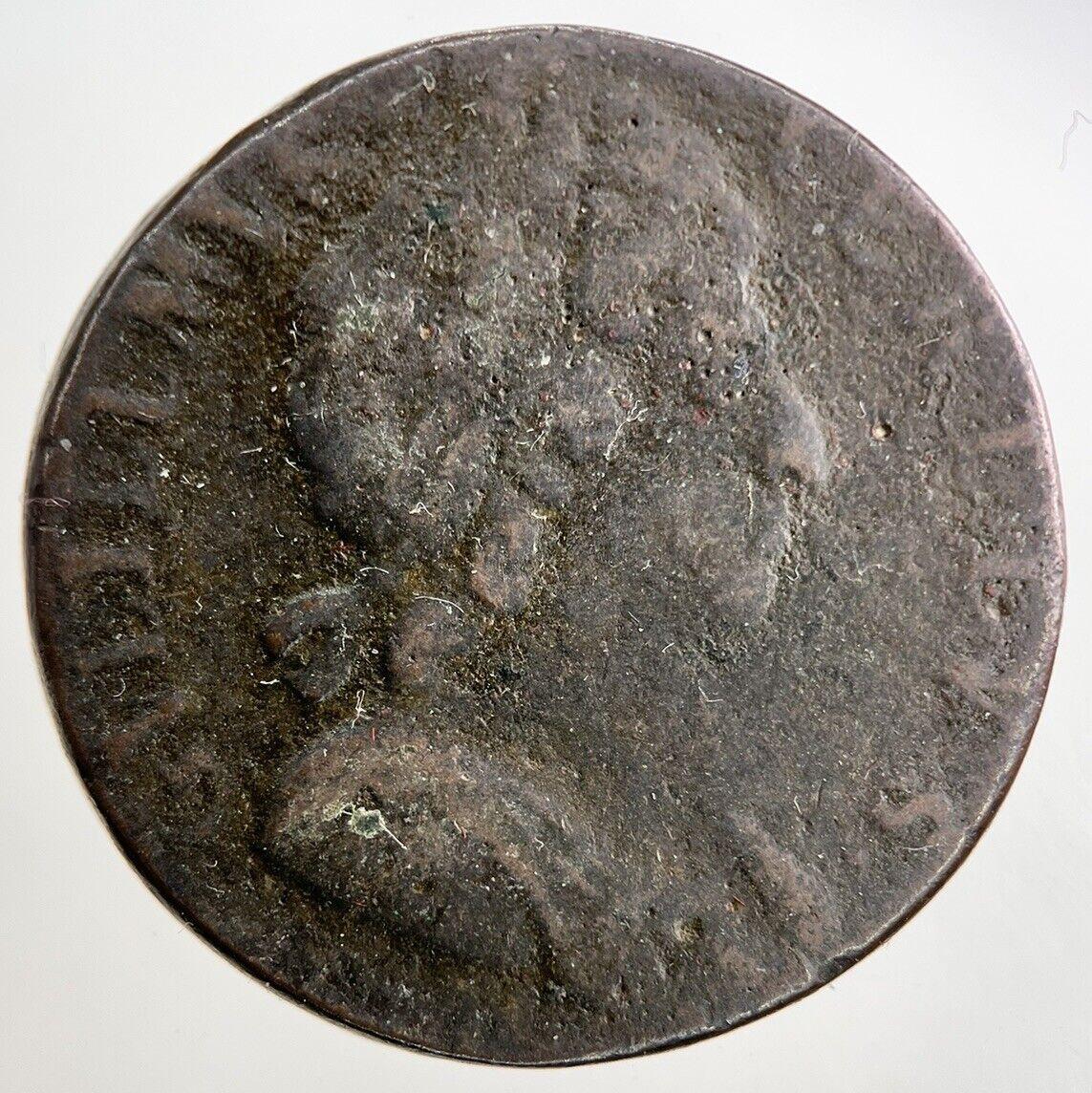 1696 William III 3rd Half-Penny Coin | Collectable Grade