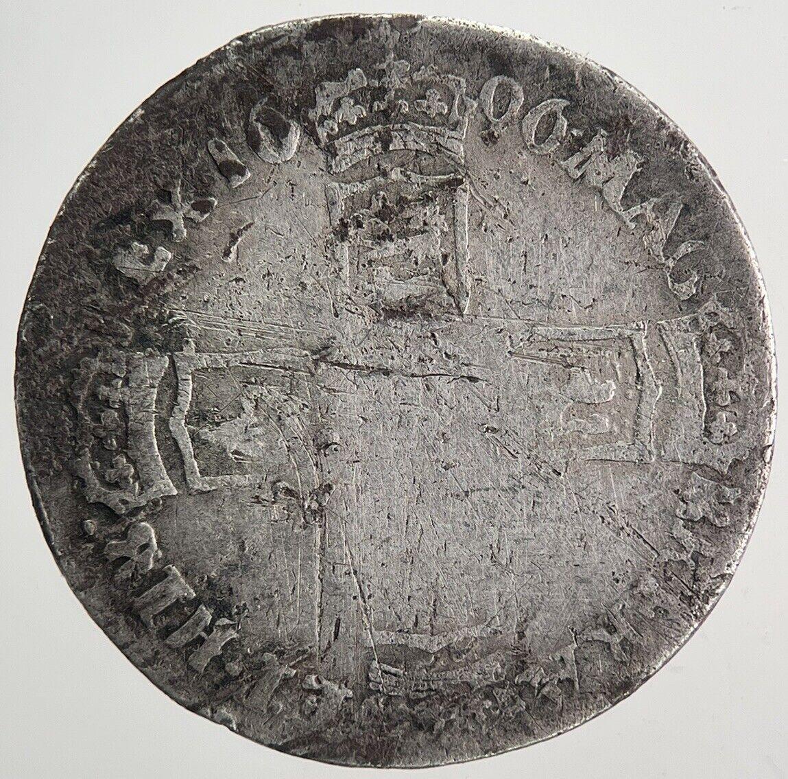 1696 William III 3rd Sixpence Silver Coin | Collectable Grade | a6104