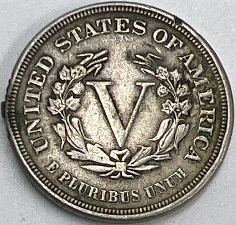 1883 US USA Barber 5 V Cent | American Coin | Collectable Grade | a471
