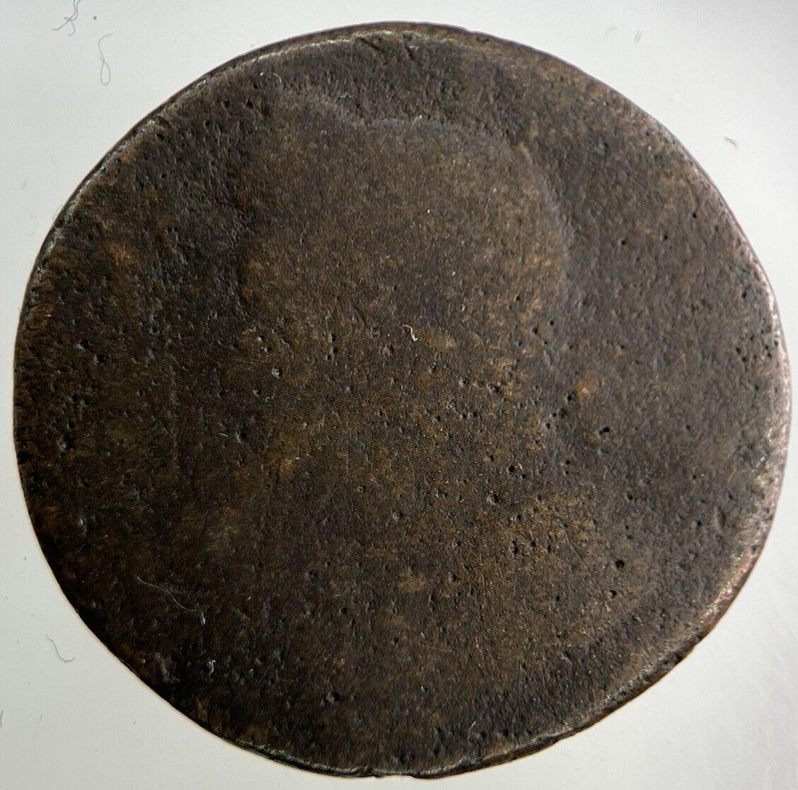 British George II 2nd Half-Penny Coin | Fair Grade