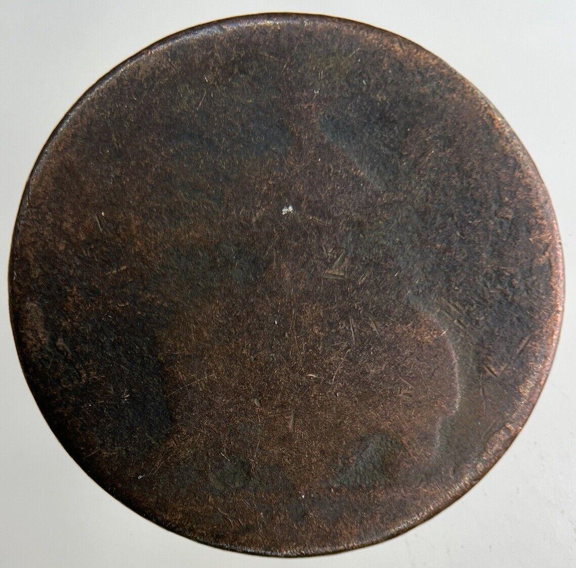 British George II 2nd Half-Penny Coin | Fair Grade