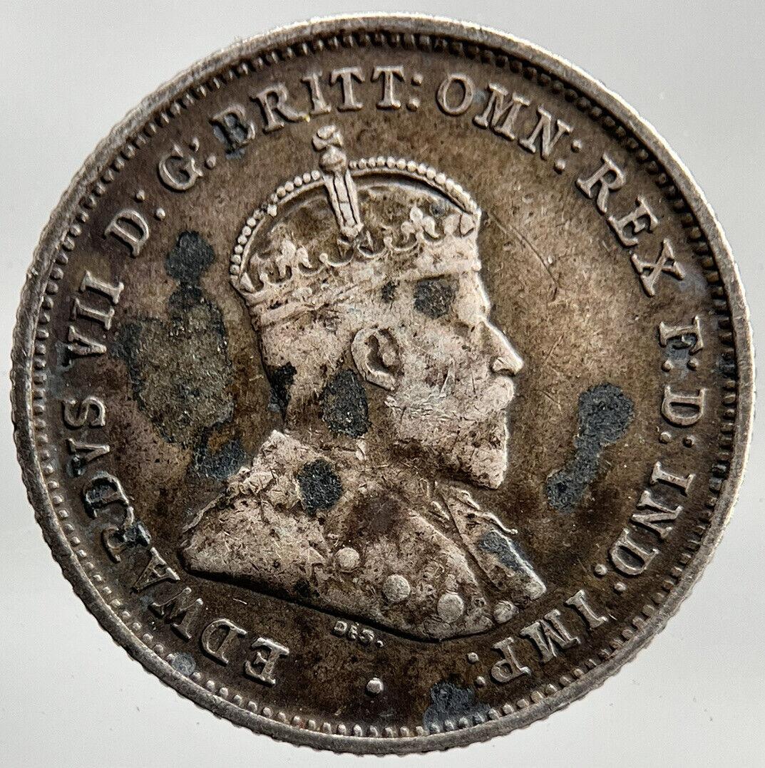 1910 Australia Sixpence Silver Coin | Fine Collectable Grade