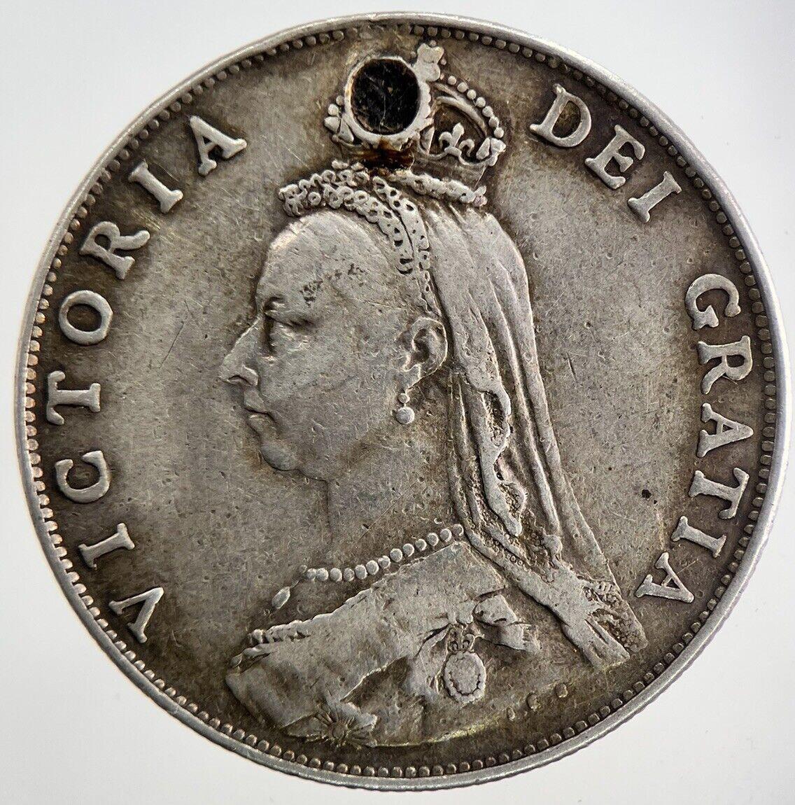 1887 Victoria Florin Silver Coin | Fine Collectable Grade