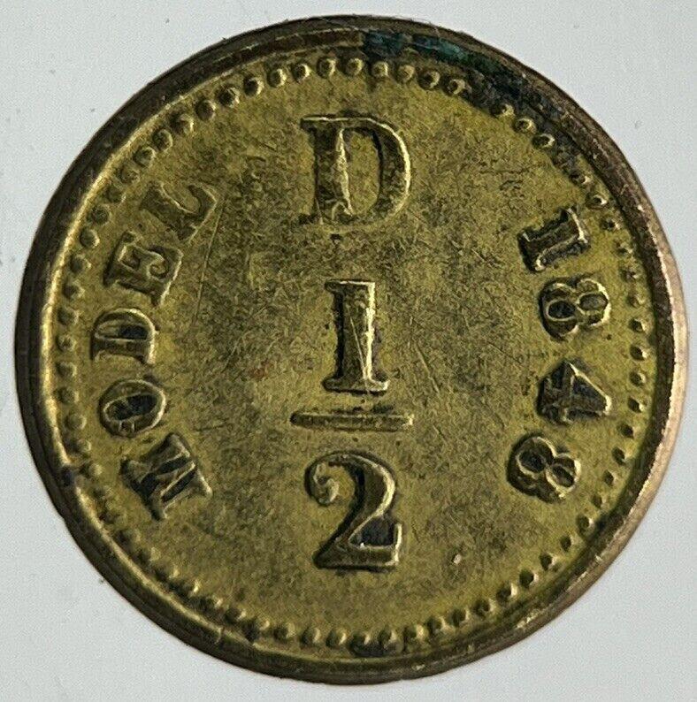 19th Century Queen Victoria Toy Money Token Coin | Fine Collectable Grade