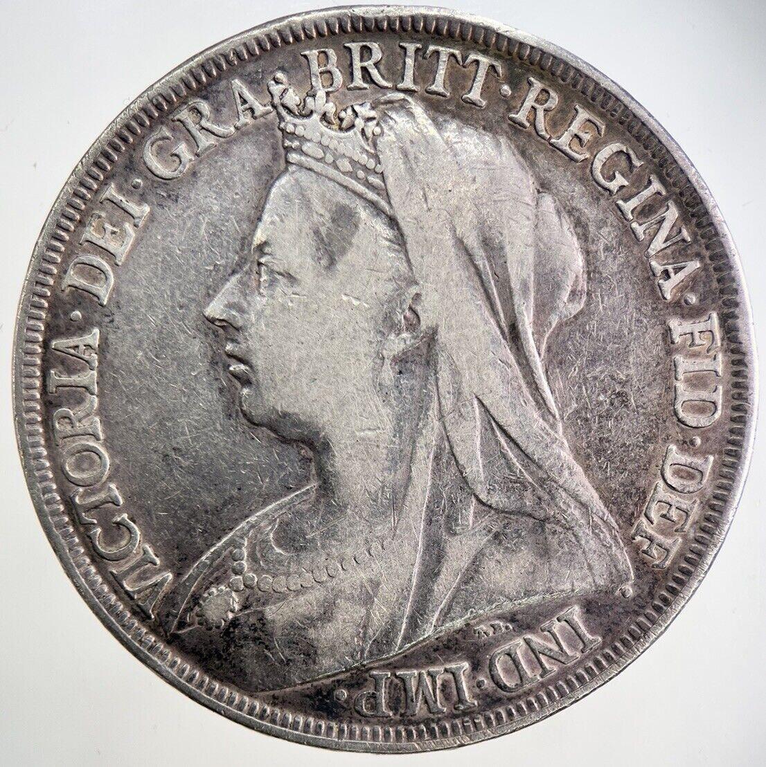 British Victoria Crown Silver Coin | Fine Collectable Grade | a1840
