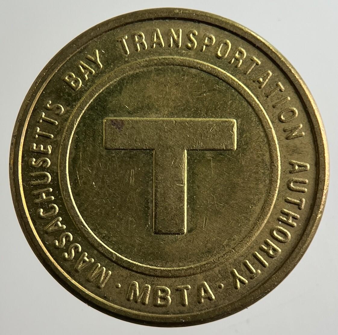 US USA Massachusetts Railway Transport Fare Token Coin | Collectable Grade