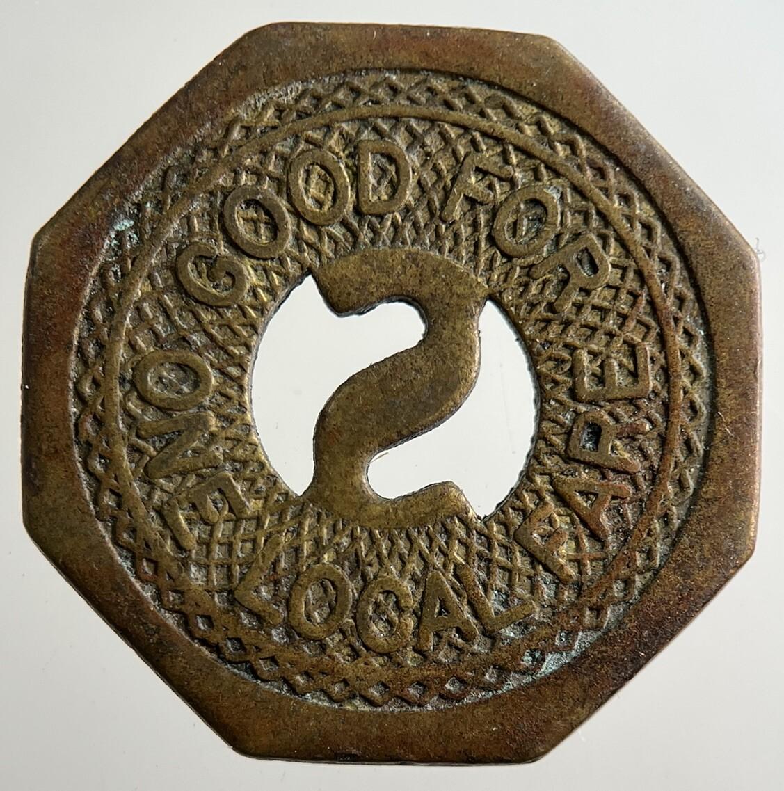 US USA Mike Sullivan Bus Transport Fare Token Coin | Collectable Grade